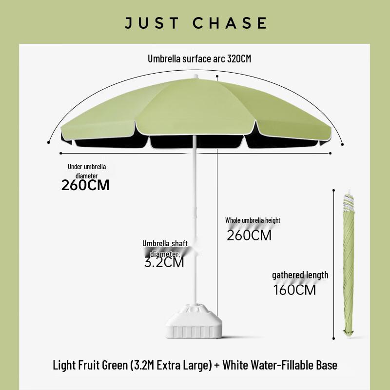 Zhen Changsheng Large Outdoor Patio Umbrella