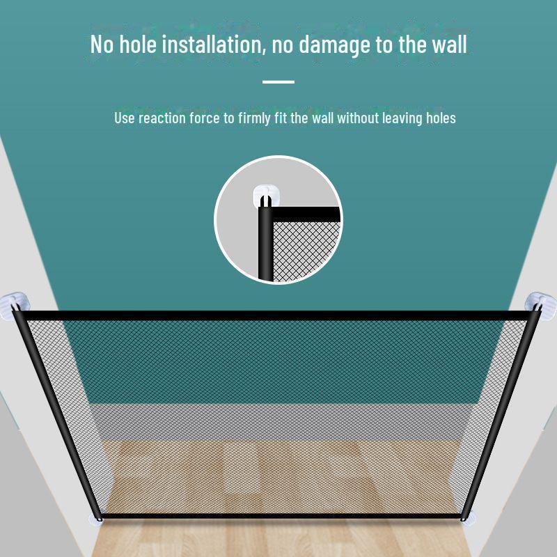 Pet Shop Punch-Free Pet Fence: Дверь, защищающая от кошек, изоляция лестниц, барьер для защиты от собак