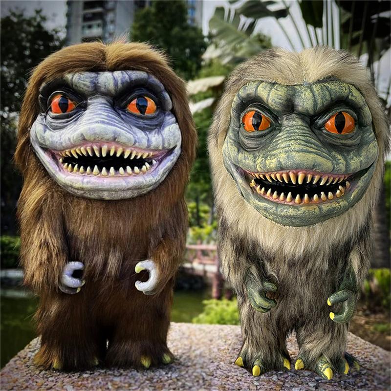 Хэллоуин Мягкие игрушки Плюшевая кукла Жуткий реквизит Готическая плюшевая игрушка Милый Креативный Калико Животное Монстр Игрушки Фигурка Украшение Подарки