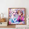 5D Алмазная Картина Эльза Анна Олаф Вышивка Полная Круглая Дрель Мозаика Холодное Сердце Мультфильм Новое Поступление Ручной Работы Искусство Домашний Декор