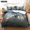 3D Jet Fighter Battle Plane F-22 Bedding Sets Duvet Cover Set With Pillowcase Twin Full Queen King Bedclothes Bed Linen