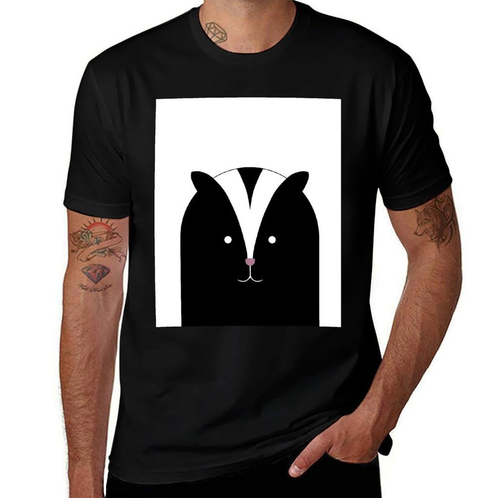 Skunk TShirt PerforUnisexce Workout Short Sleeve Tee