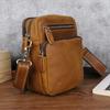 Men's Shoulder Bag, Genuine Leather, Men's Bag, Vertical Small Crossbody Bag, Top Layer Cowhide, Crazy Horse Retro Bag