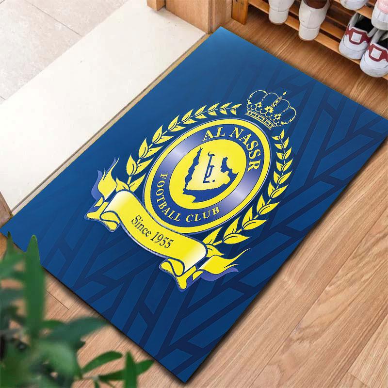 Ковер Al-Nassr FC для гостиной, спальни, дома, декора дивана, игровая нескользящая напольная подстилка для детей