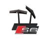 3D ABS SQ3 SQ4 SQ5 SQ6 SQ7 SQ8 Emblem Car Hood Front Grille Decoration for Audi Sline A3 8P 8L 8V A4 B8 B6 B7 B9 A6 C6 C7 S5 A7