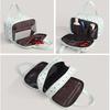 Three Layer Partition Handheld Makeup Bag Polka Dot Toiletry Bag Travel Storage Bag  Business