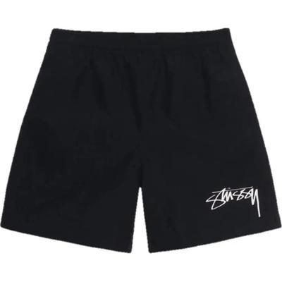 Нейлоновые шорты Stussy x (Азия) Черная мужская уличная одежда FJ9168-010