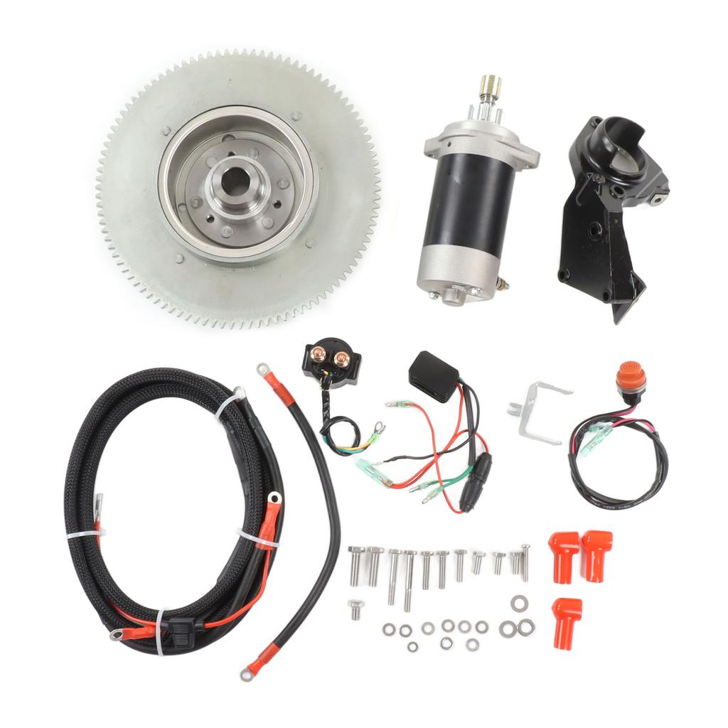 Outboard Motor Rear Operation Modified Electric Starter 61T?85550?10?00 Accessories Fit for T30 2