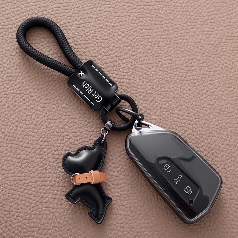 Новый черный стиль чехол-обложка для ключей для Volkswagen Vw Golf 8 Mk8 Id-4 Id-6 Для Skoda Octavia A8 Для Seat Leon Fr Mk4 Cupra