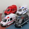Kids Car Toys Inertia Engineering Vehicle Toy Push and Go Car Ambulance Model Gift Baby Toddler Infant Christmas Birthday Gifts