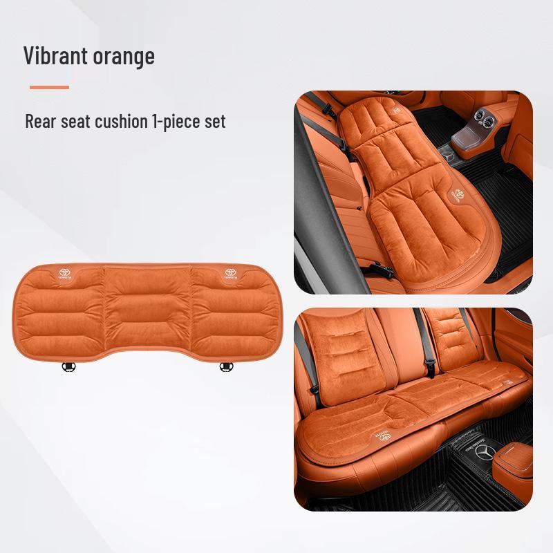 Зимние фланелевые подушки на сиденья для Toyota Crown, Land Cruiser и Vellfire - Теплые, морозостойкие