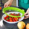 Поднос для хранения продуктов с вакуумной крышкой, штабелируемый, многоразовый контейнер для хранения продуктов, чехол для хранения в холодильнике для кухни