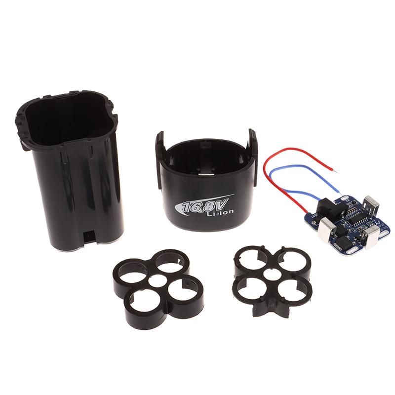 4S Bms 18650 литиевая батарея коробка для хранения 16.8V Bms Pcba для электроинструмента с держателем никелевая емкость этикетка без батареи