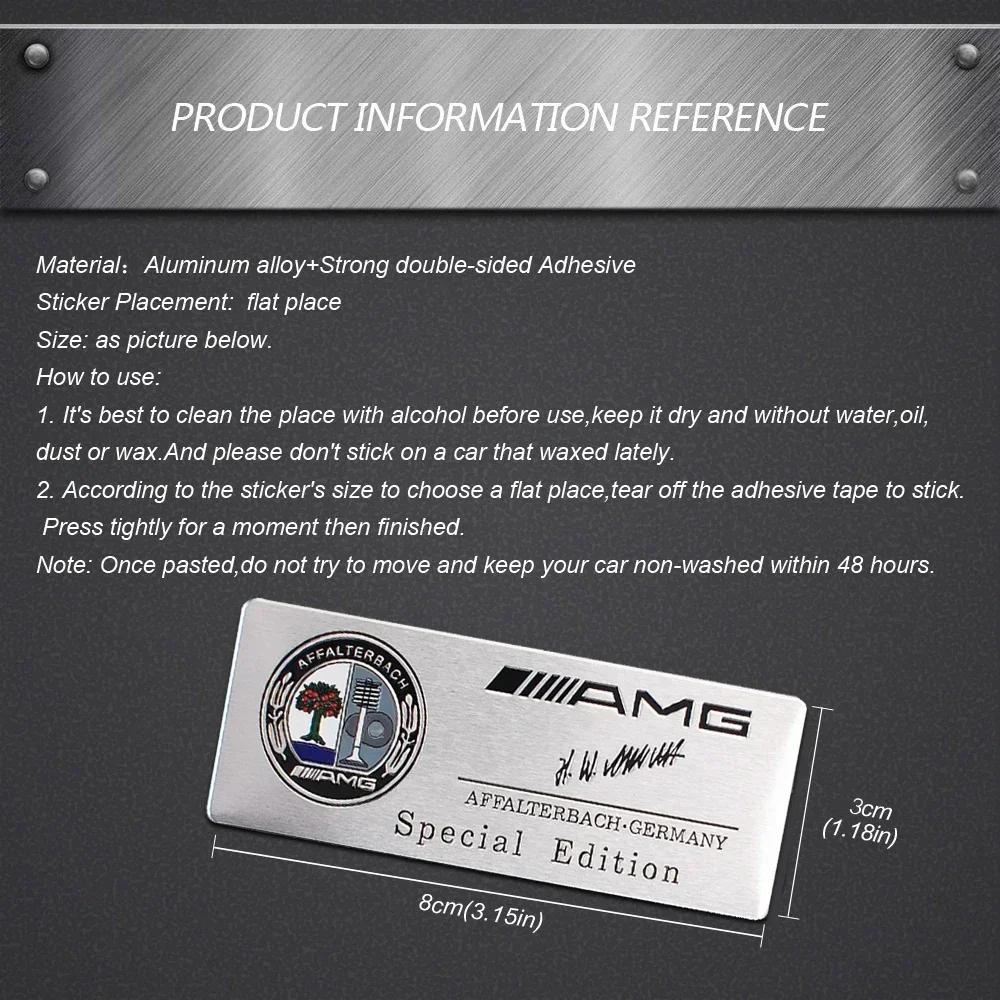 80x30мм Наклейка-значок на боковое окно автомобиля для Mercedes benz W203 W204 W205 W210 W211 W212 W463 W464 W164 W176 CLA CLS SL GLA