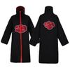 High-quality Naruto Akatsuki Uchiha Itachi Cosplay Costume Robe Cloak Ideal For Events