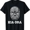 Kia Ora Маори Маска Новая Зеландия Страна Киви Аотеароа NZ Футболка