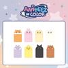 Предзаказ ATEEZ ANITEEZ IN COLOR Официальный MD Мини-настольное мусорное ведро