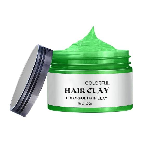 100ML Disposable Hair Dye Cream Colorful Natural Plants Washable Safe Men Women Instant Hairstyle Temporary Hair Coloring Wax Mud