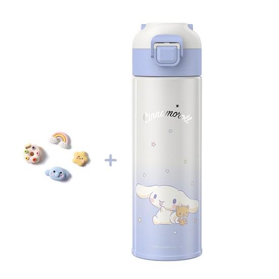 Danae Sanrio Characters Gradient One-Touch Warm/Cool Tumbler + Decoden Parts, популярный персонаж в Корее
