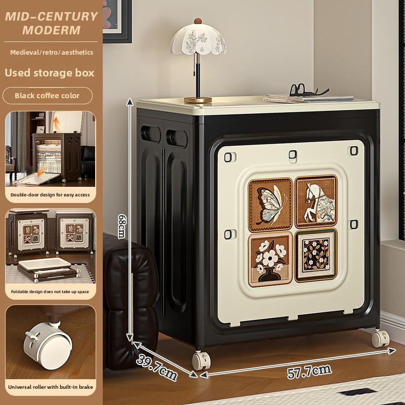 Средневековый ящик для хранения одежды Большой вместимости бытовой откидной складной ящик для сортировки одеял Шкафчик для игрушек и закусок