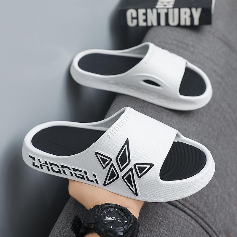 Тапочки студенческие мужские носят сандалии на толстой подошве летом мужские нескользящие и износостойкие для улицы, спорта, пляжа, для выхода