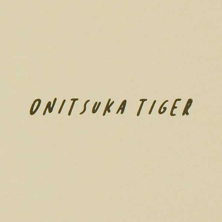 ONITSUKA TIGER Хлопковая футболка унисекс с коротким рукавом и круглым вырезом Топы 2183B623-750