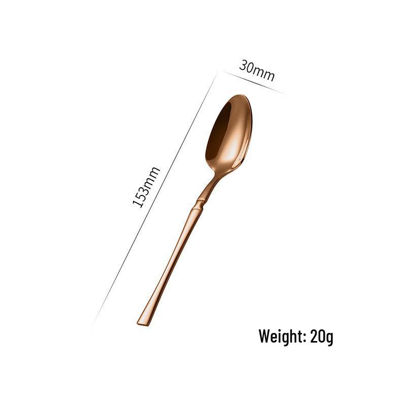 Золотой набор столовых приборов из 24 предметов из нержавеющей стали: Элегантный нож для стейка, вилка и ложка для западной кухни.