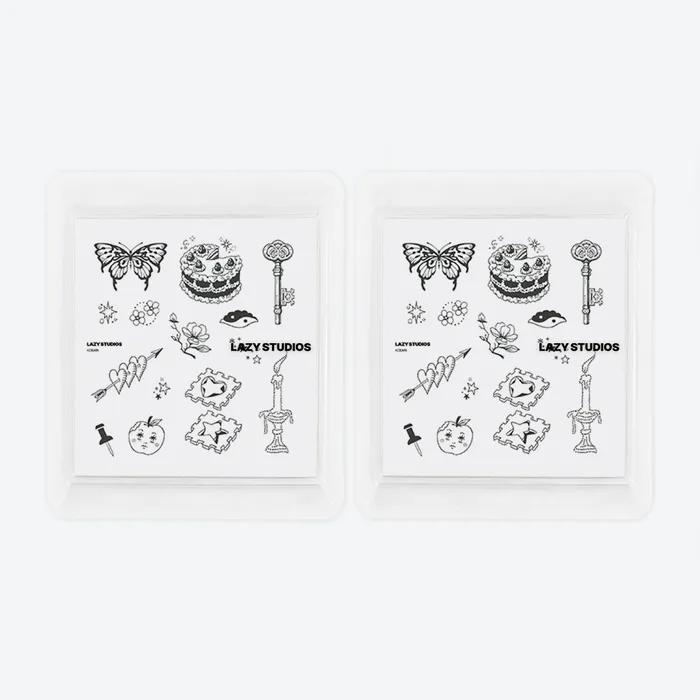 KOSARI 01 (2 Sheets) - Tattoo Sticker/Temporary Tattoo