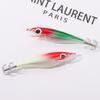 Copper Sinker Luminous Artificial Jigs Octopus Bait Wood Shrimp Lures Fishing Tackle Squid Hook