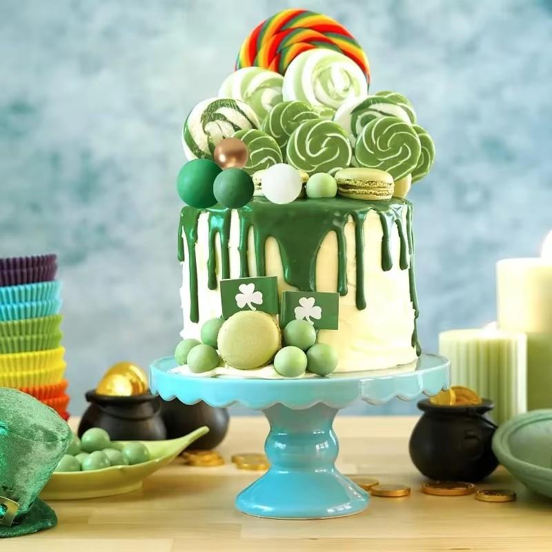 32Pcs Ball Cake Toppers Mini Balloon Cake Topper Sticks Cupcake Foam Ball Kids Jungle Birthday Party Cake Decoration Baby Shower