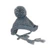 Hat with Soft Ball Knitted Thickened Warm Solid Color Fixing String Comfortable To