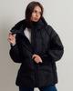Winter Jacket Clasna 25667 S Black