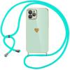 Protective Case - PROSHOP - for iPhone 12 Pro - Turquoise - Shockproof - Flexible