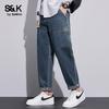 Мужские джинсы Baleno S&K Street Workwear прямого кроя