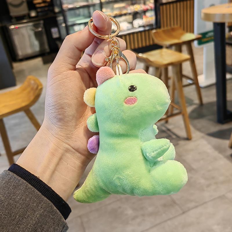 Плюшевый брелок Маленький Динозаврик - Милый кулон для сумок и рюкзаков