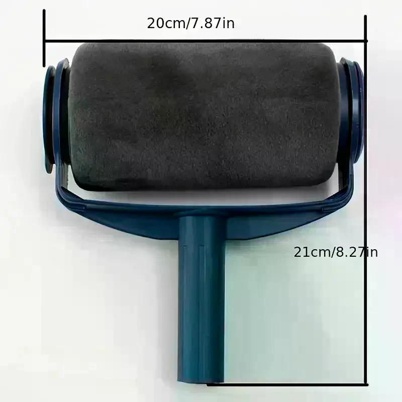1 шт. Малярный валик - Ручной малярный валик - Очистка малярного валика - Инструмент-валик для покраски стен, потолков, полов комнаты