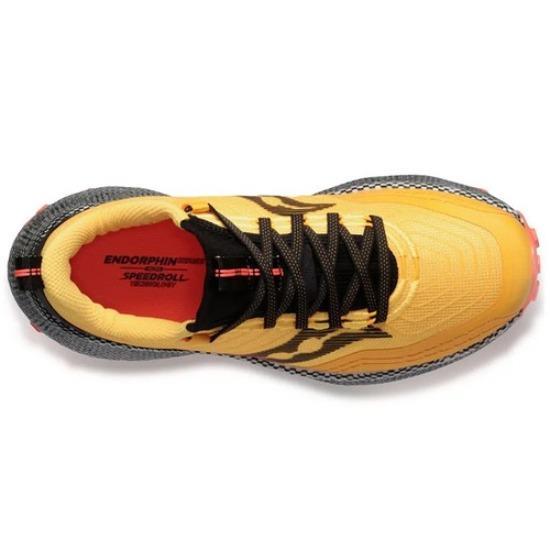 SAUCONY Endorphin Trail ViZiGold ViZiRed Yellow - S20647-16