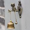 Shape Yard  Decoration Home Decoration Metal Bell Animal Doorbell Wind Chime Wall Hanging Ornaments