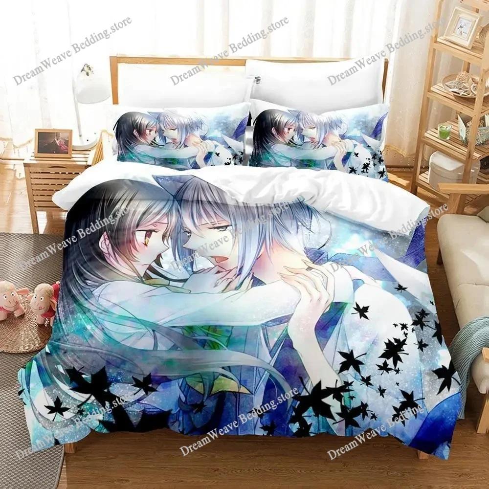 3D Печать Аниме Kamisama Kiss Томоэ Комплект Постельного Белья Пододеяльник Покрывало для Спальни Одеяло Односпальное Двуспальное King Size Покрывало для Одеяла Домашний Текстиль