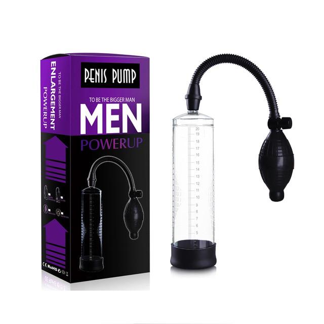 Насос для увеличения пениса, насос для увеличения пениса, удлинитель для члена, вакуумная секс-игрушка, тренажер-массажер для мужчин, член
