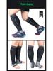 HT020 Breathable Compression Calf Sleeves: Extra Long Support for Basketball, Football, and Hiking
