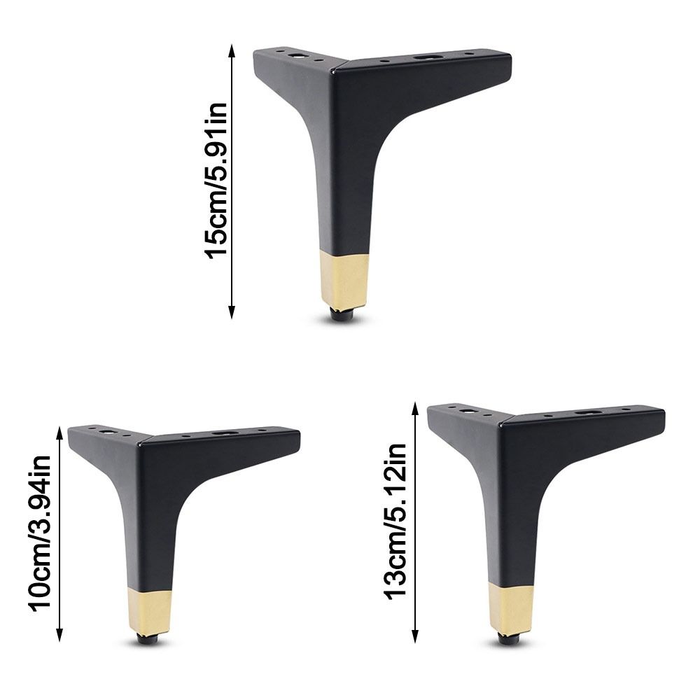 Металлические ножки для мебели, сменные ножки для тумбочки, ящики для хранения, ножки для шкафов, мебельные аксессуары