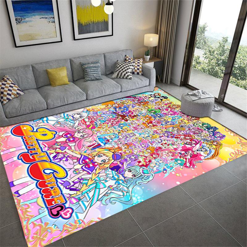 2025 New Pretty Cure Carpet Rug for Living Room Bedroom Home Sofa Decoration,Kids play Non-slip Floor Mat121