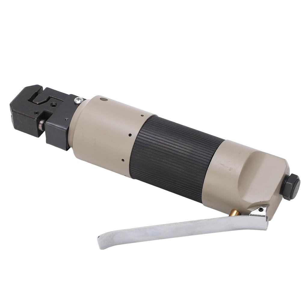 Pneumatic Sheet Metal Puncher, Flange Punching Tool with Connector, for Car , 12mm Crimping Size, Suitable for Automobile Sheet Metal
