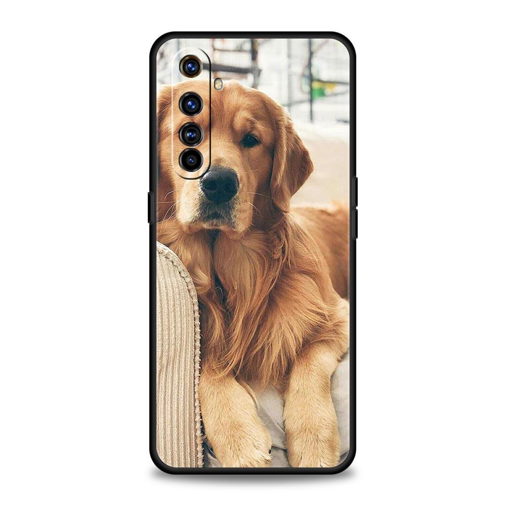Чехол для телефона Realme 12 11 10 9 8 5G 7 6 GT5 GT3 GT2 Pro C21 C25 C35 с изображением собаки Лабрадор Золотистый ретривер Для Realme GT Neo 2 3 3T 5 Чехол