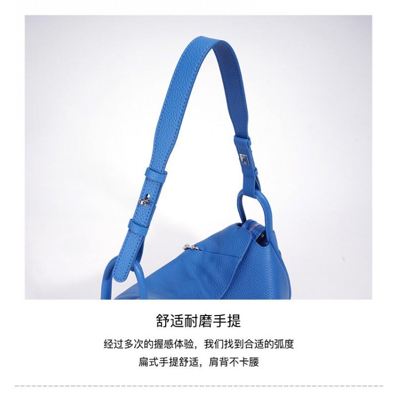 Новая Корейская Модная Сумка под Мышку Женская Высококачественная Cross-body Натуральная Кожа Универсальная Плечевая Подушка для Поездок
