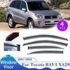Window Visor for Toyota RAV4 XA20 2001~2005 5-door Sun Rain Guard Deflector Car Side Vent Smoke Cover Awnings Shelter Accessorie