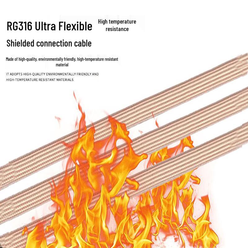 FUWEISHENG SMA Male to Female RG316 RF Coaxial Extension Cable