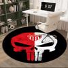 1PC round rug Soccer Player Printed Round Area Rug ,Rug For Home Office, Round Chair Rug, Decorative Carpet Fan gifts Christmas gift