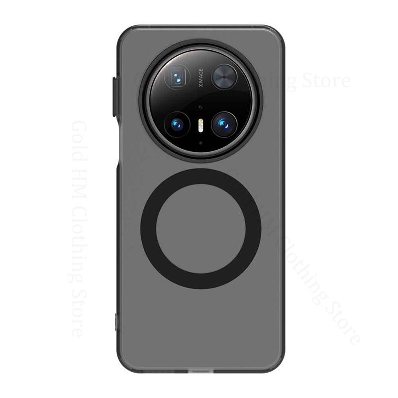 Для Magsafe Magnetic Matte Shockproof Case для Huawei Mate 70 Pro Candy Color Froste Magsafe Cover для HUAWEI Mate60 Pro Plus Wireless Charger Cover